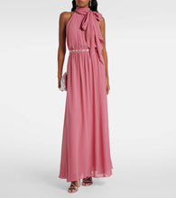 Max Mara Halterneck silk gown