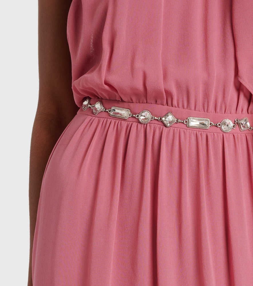 Max Mara Halterneck silk gown