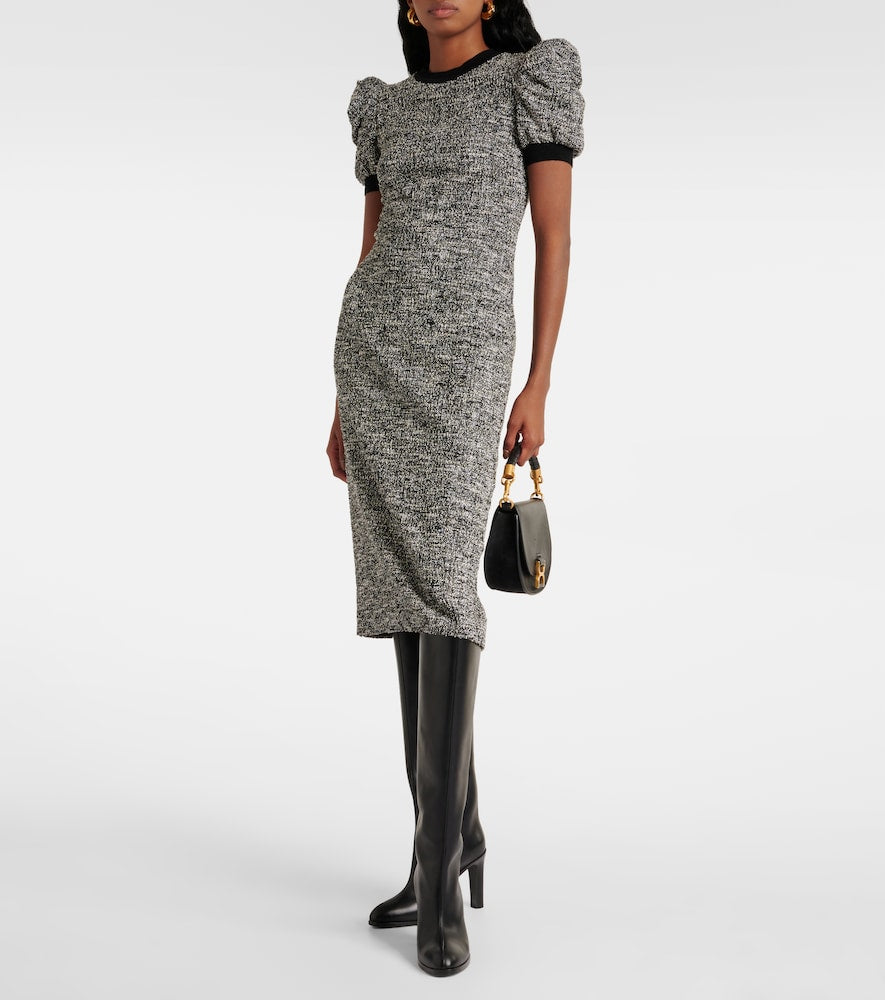 Max Mara Ieti cotton-blend midi dress