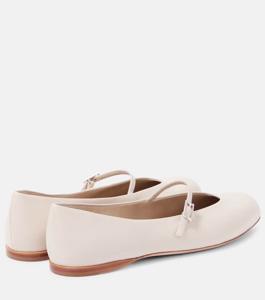 Max Mara Leather ballet flats