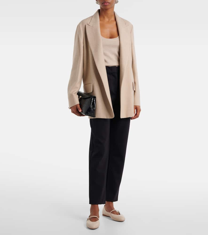 Max Mara Leather ballet flats