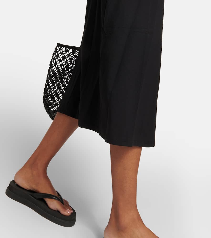 Max Mara Leisure Paraggi cotton-blend midi dress
