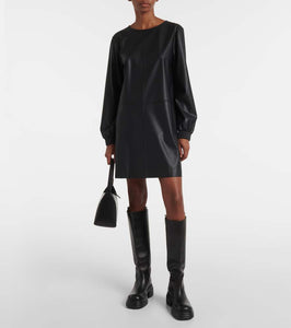 Max Mara Leisure Pepe coated jersey minidress