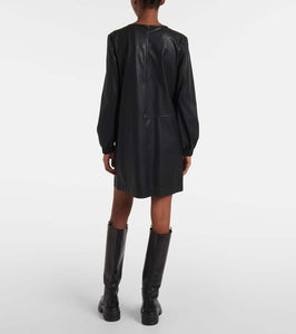 Max Mara Leisure Pepe coated jersey minidress