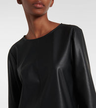 Max Mara Leisure Pepe coated jersey minidress