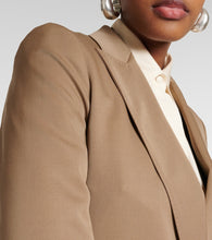 Max Mara Levico wool and mohair blazer