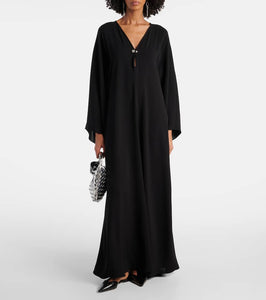 Max Mara Lillo cady maxi dress