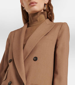 Max Mara Luglio wool, mohair and silk blazer