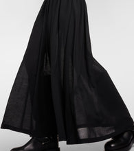 Max Mara Manu off-shoulder virgin wool maxi dress