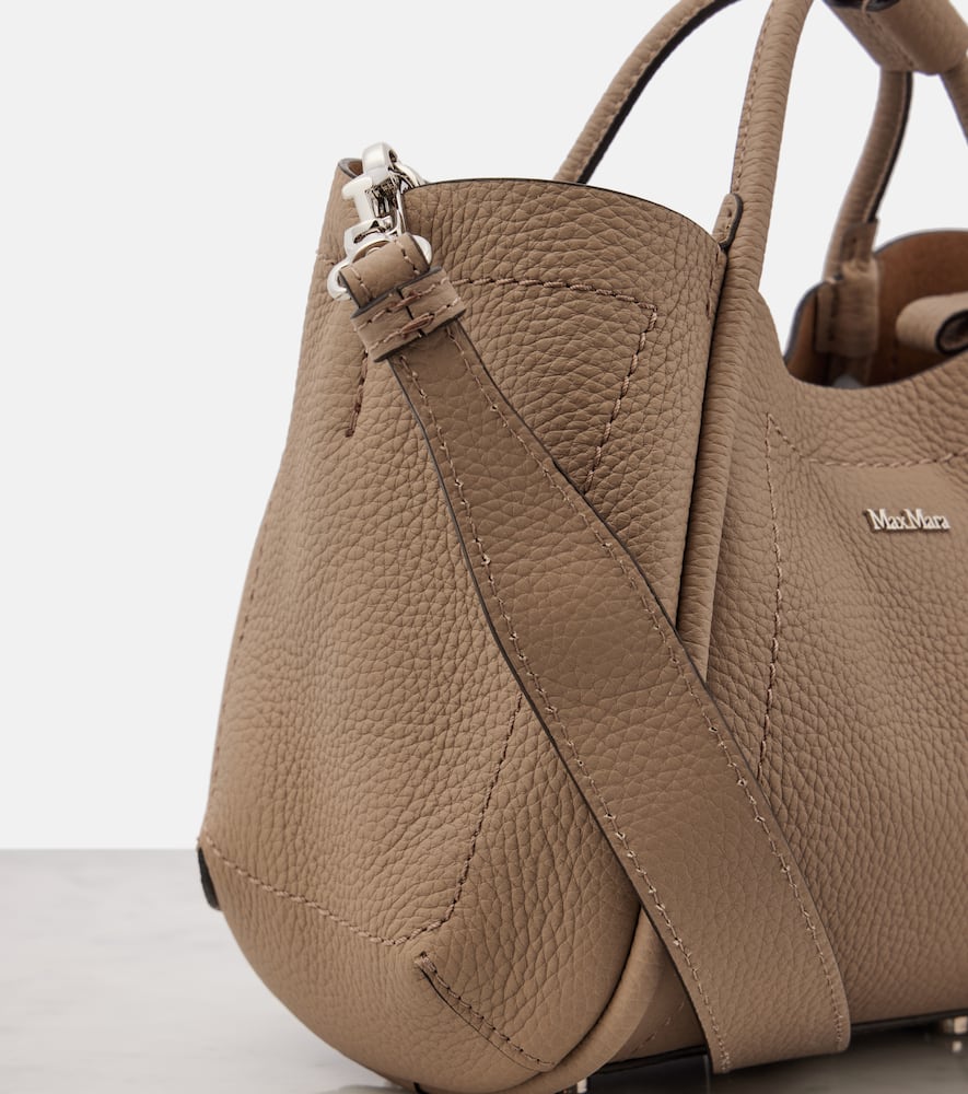 Max Mara Marin Mini leather tote bag