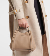 Max Mara Marin Mini leather tote bag