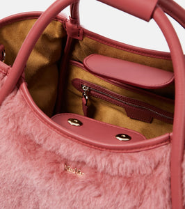 Max Mara Marine Medium teddy tote bag