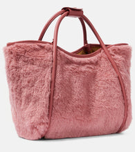 Max Mara Marine Medium teddy tote bag