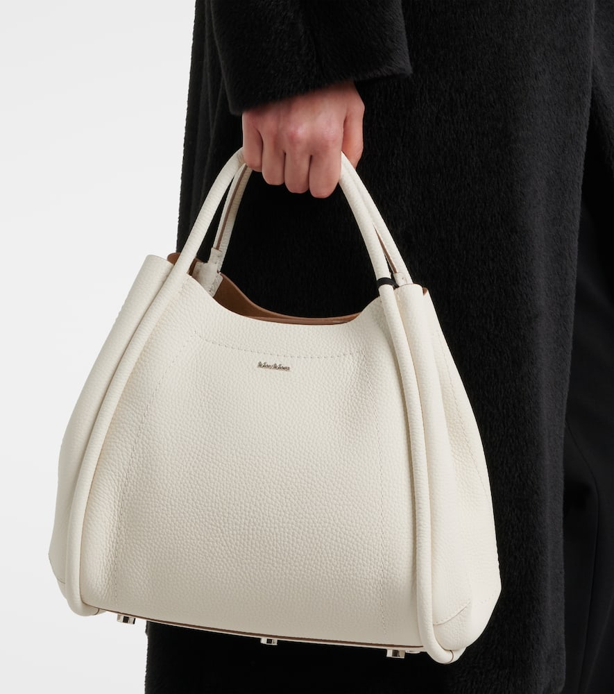 Max Mara Marine Small leather tote bag
