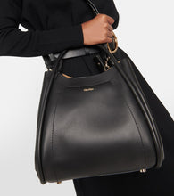 Max Mara Marine leather tote bag