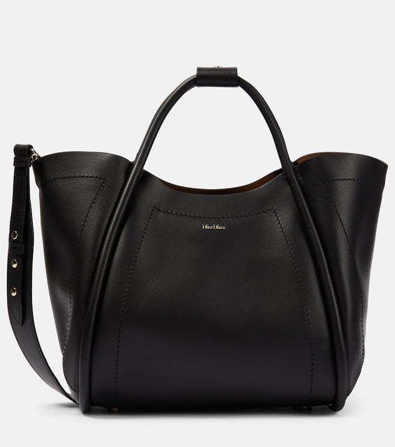 Max Mara Marine leather tote bag. Shop Max Mara Tote Bags for women now.
