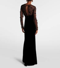 Max Mara Marocco mesh gown