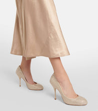 Max Mara Marylin crystal-embellished pumps