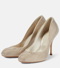 Max Mara Marylin crystal-embellished pumps