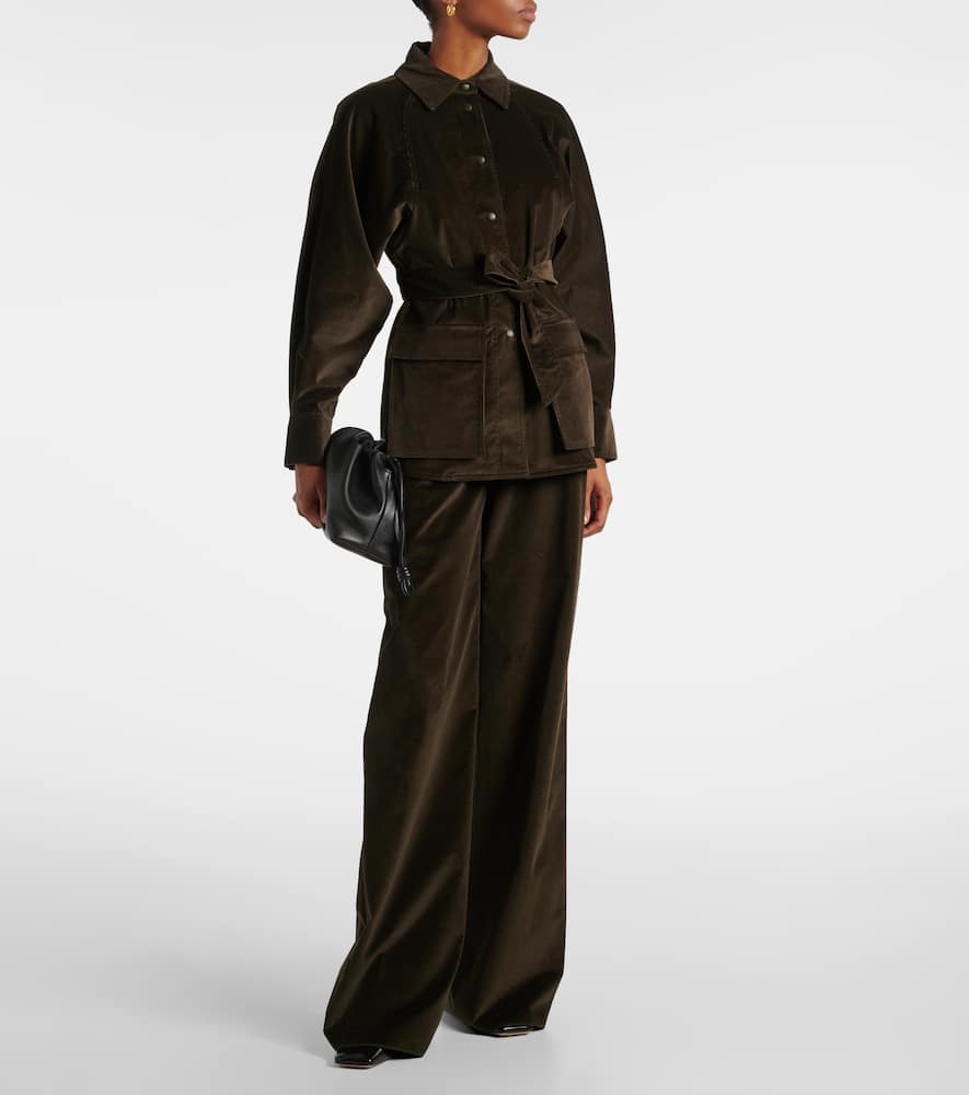 Max Mara Mattia cotton corduroy jacket