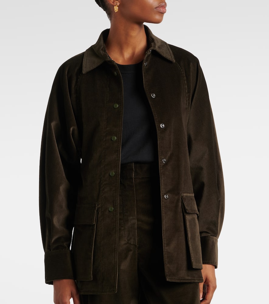 Max Mara Mattia cotton corduroy jacket