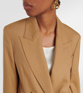 Max Mara Mirko wool, mohair, and silk blazer