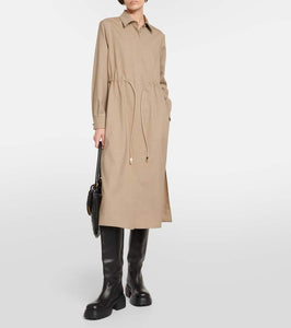 Max Mara Monia virgin wool shirt dress