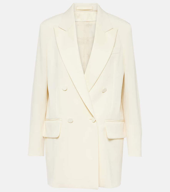 Max Mara Monica double-breasted wool blazer