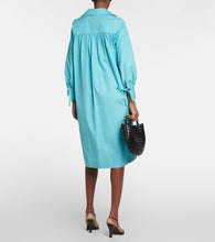 Max Mara Nupar cotton poplin midi dress