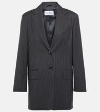 Max Mara Oche pinstripe wool blazer