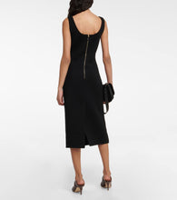 Max Mara Onagro wool-blend midi dress