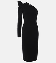 Max Mara One-shoulder ruffled midi dress. Max Mara 单肩荷叶边中长连衣裙