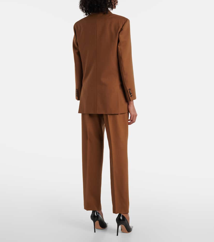 Max Mara Palanca wool and silk-blend blazer