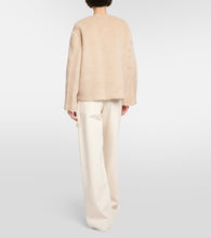 Max Mara Panno alpaca, wool and silk teddy jacket