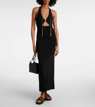 Max Mara Party raffia slides