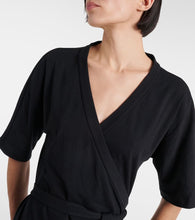 Max Mara Pisano cotton-blend jersey midi dress