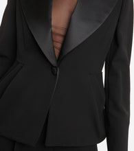 Max Mara Proteo wool tuxedo jacket