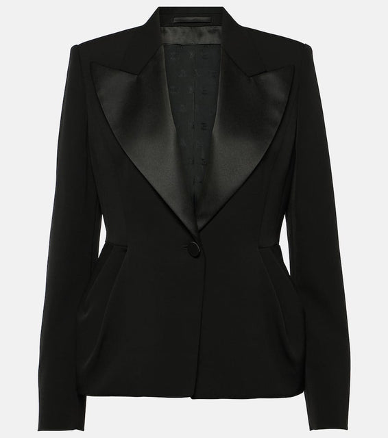 Max Mara Proteo wool tuxedo jacket