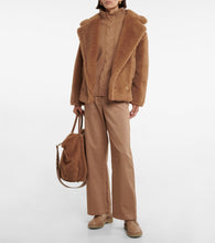 Max Mara Ranghi camel wool and silk jacket