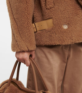 Max Mara Ranghi camel wool and silk jacket