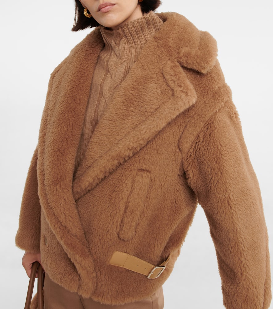 Max Mara Ranghi camel wool and silk jacket