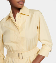 Max Mara Saio cotton poplin shirt dress