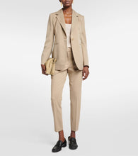 Max Mara Sandalo wool and mohair blazer