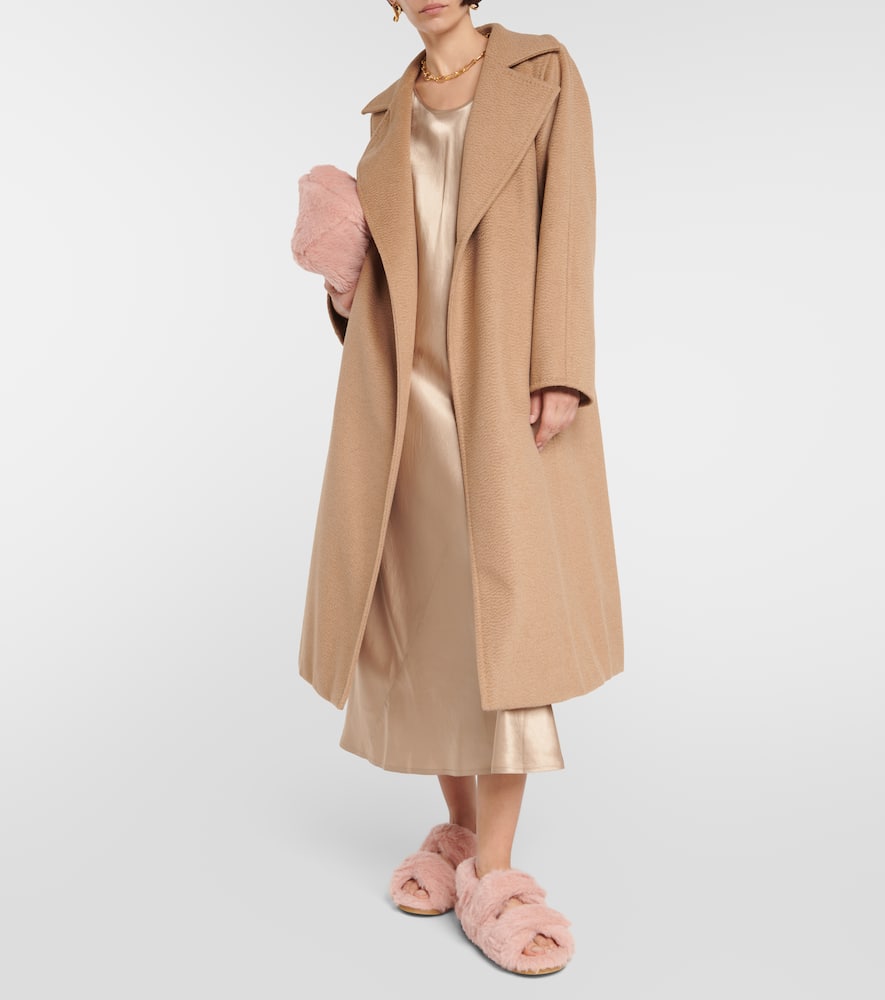 Max Mara Sandya shearling sandals