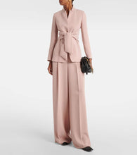 Max Mara Seggio belted cady blazer