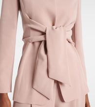 Max Mara Seggio belted cady blazer