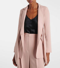Max Mara Seggio belted cady blazer