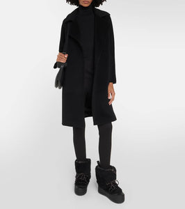 Max Mara Shearling-trimmed snow boots