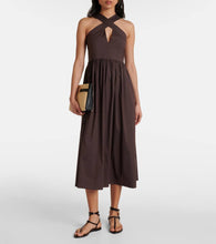 Max Mara Stelvio cotton-blend midi dress