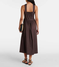 Max Mara Stelvio cotton-blend midi dress